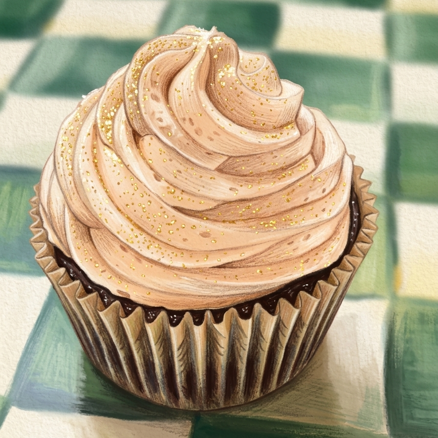Guinness Chocolate Cupcake with Whiskey Vanilla Buttercream Dozen